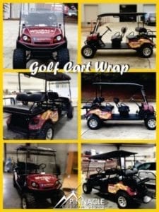 Golf Cart Wrap