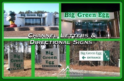 Channel Letters Directional Signs