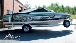 Custom Boat Wrap