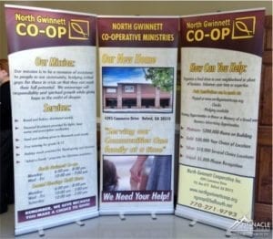 Tradeshow Display - Standing Banner Tradeshow Display - Standing Banner