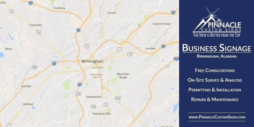 Business Signage in Birmingham, AL