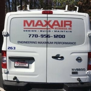 Max Air Rear Window Graphics