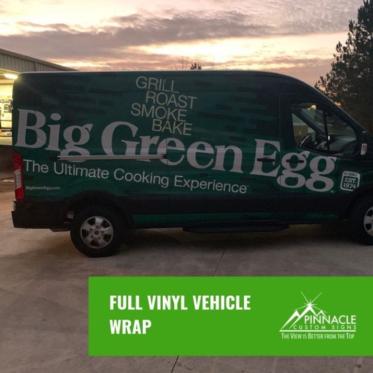 Big Green Egg Vehicle Wrap