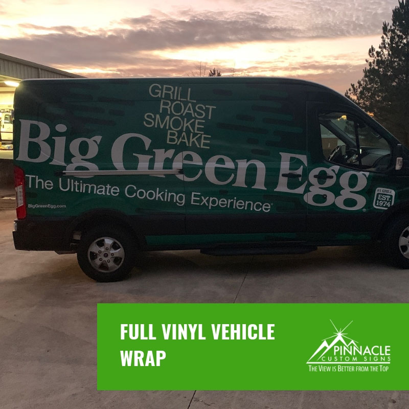 Van wrap for the Big Green Egg
