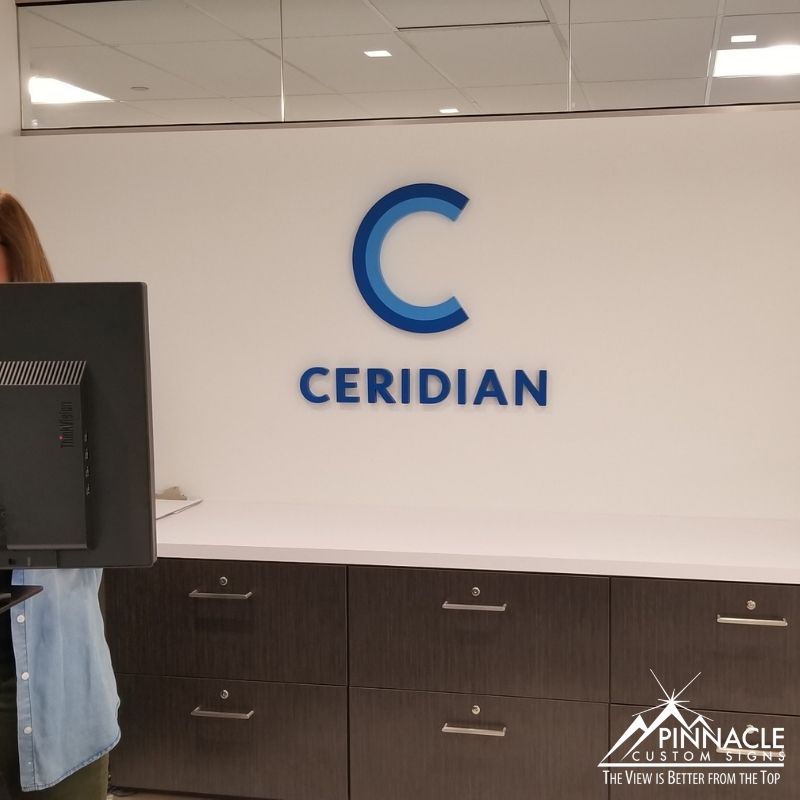 Office Wall Signs Pinnacle Custom Signs