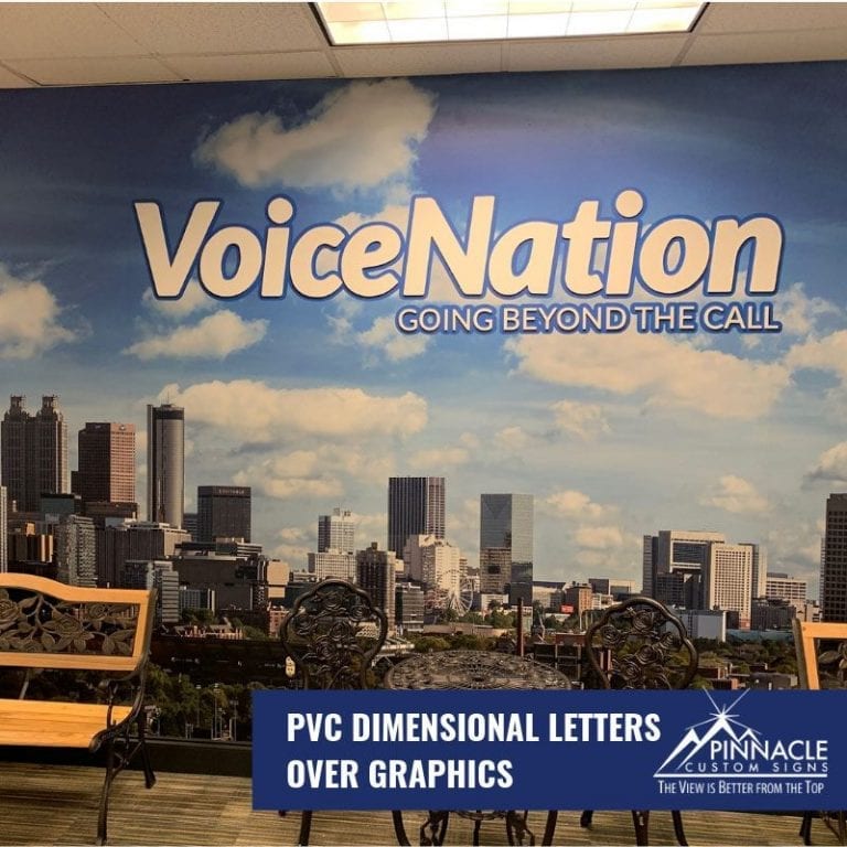 VoiceNation Office Signage