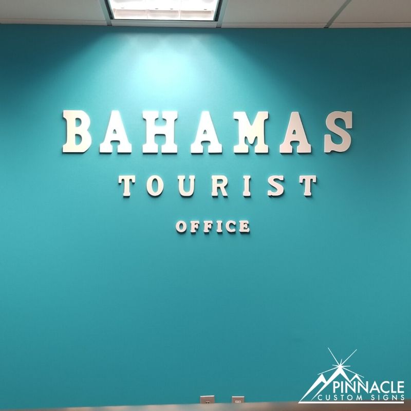 Custom Lobby Sign for Bahamas