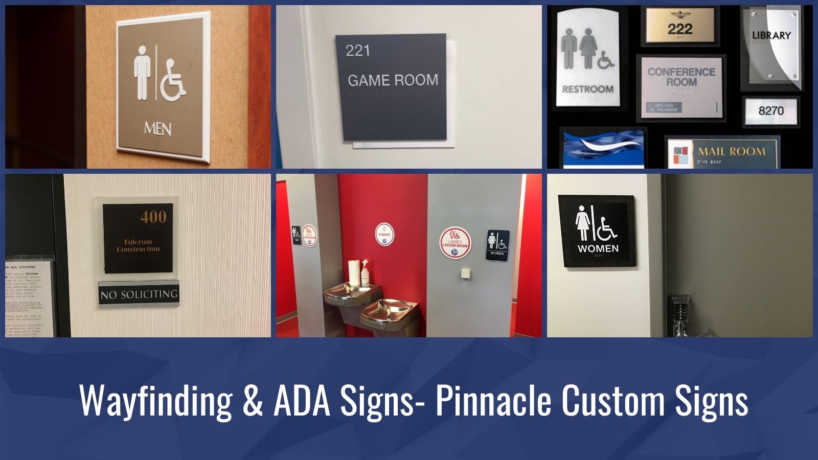 Ada signs outlet